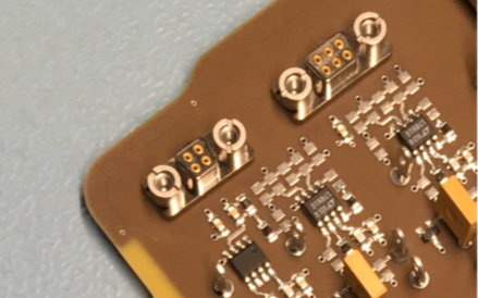 Example of Nicomatic PCB Connectors in use.