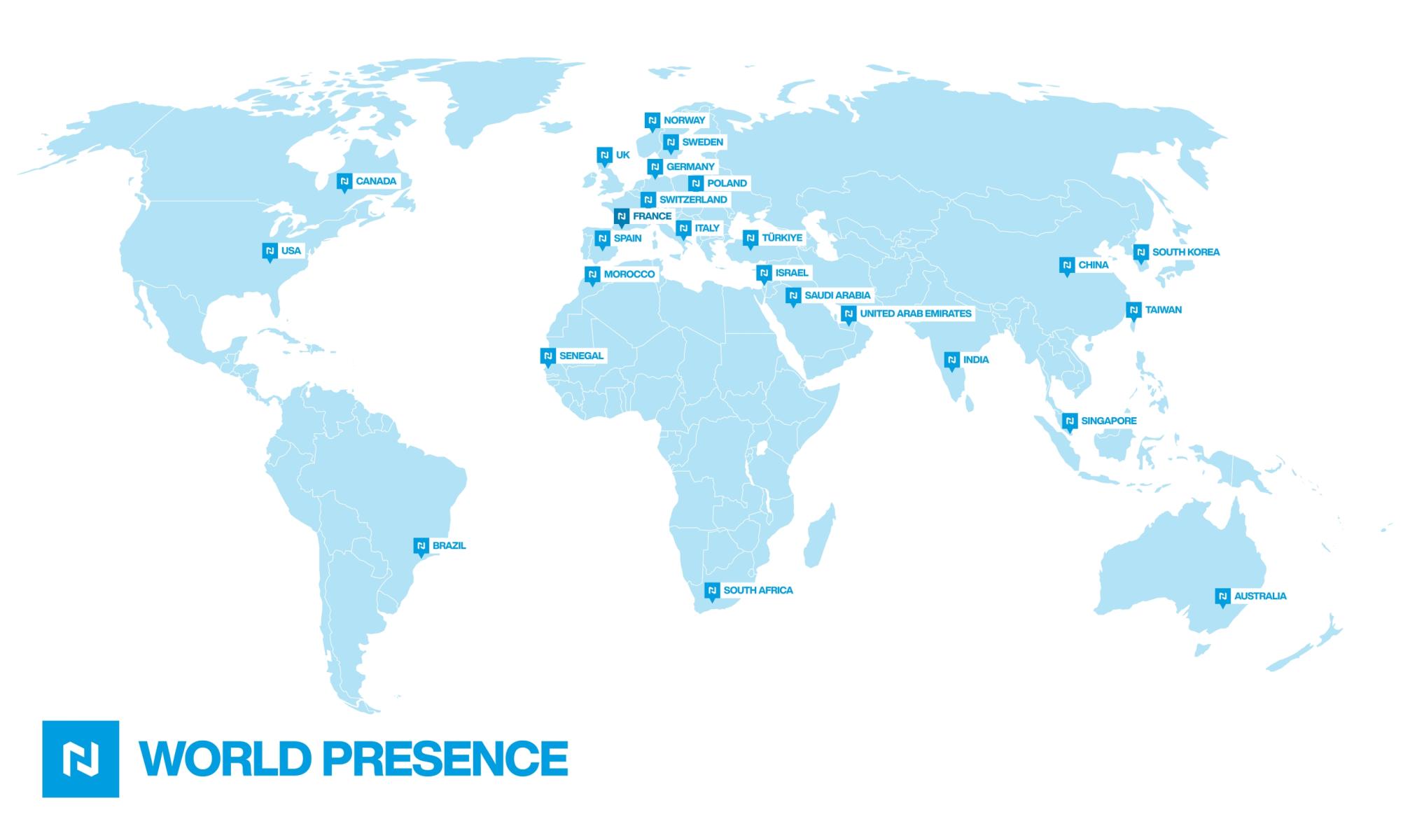 Nicomatic world map 09 2026
