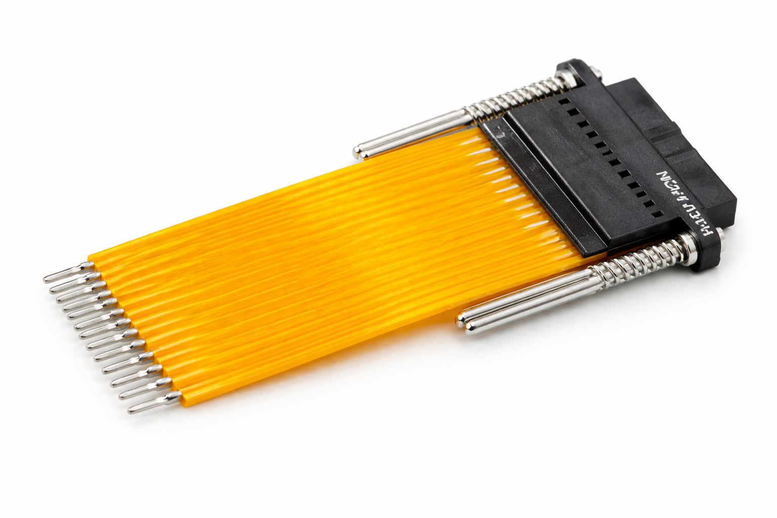 Câble plat flexible avec connecteur noir