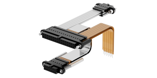 MicroFlex flat cabling for miniaturized onboard systems