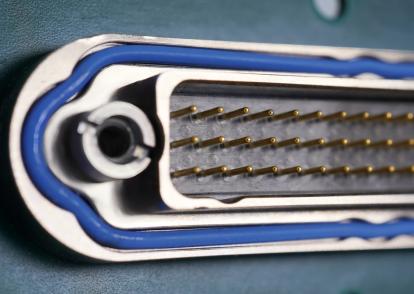 IP 67 connector close up