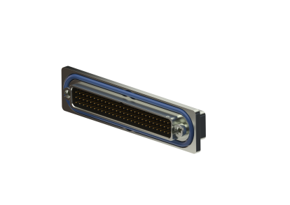 DMM connector with enhanced moisture resistance and backpotting