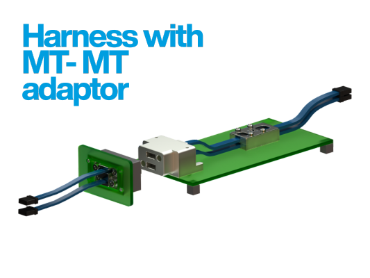 Harness with mt -mt adaptor