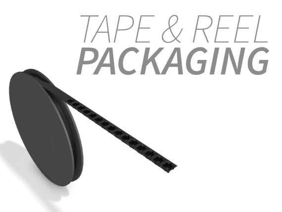 AMM 1mm connector on tape & reel packaging